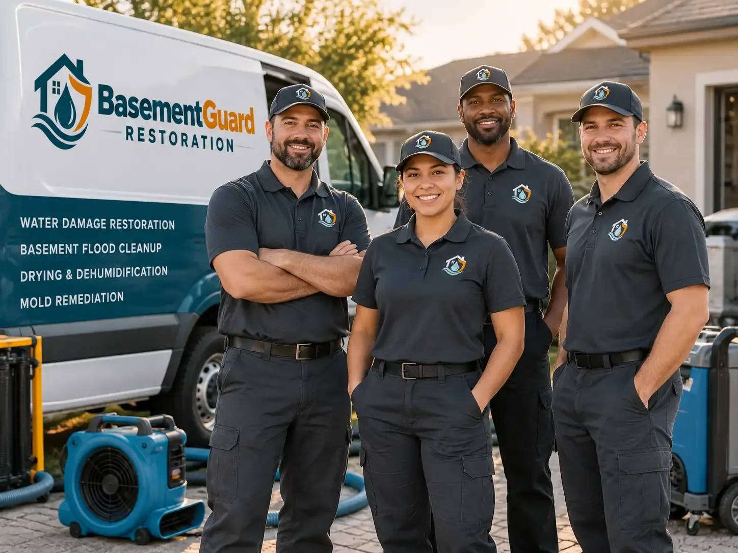 Basement Water Damage Restoration company in Camino, CA